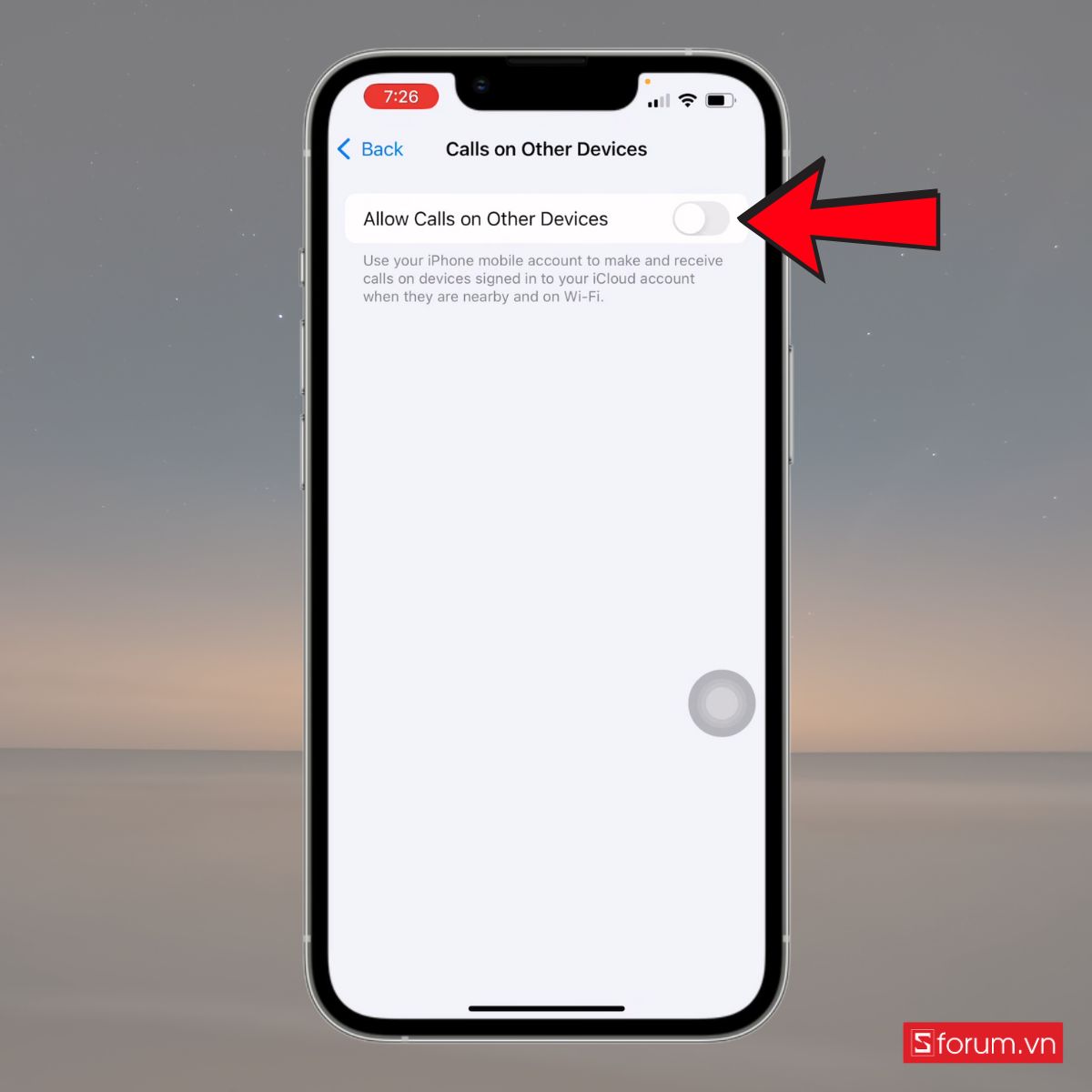 Tắt tính năng đồng bộ cuộc gọi trên iPhone với các thiết bị Apple khác