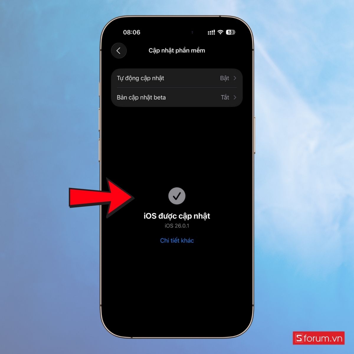 Tải và cập nhật bản iOS mới nhất