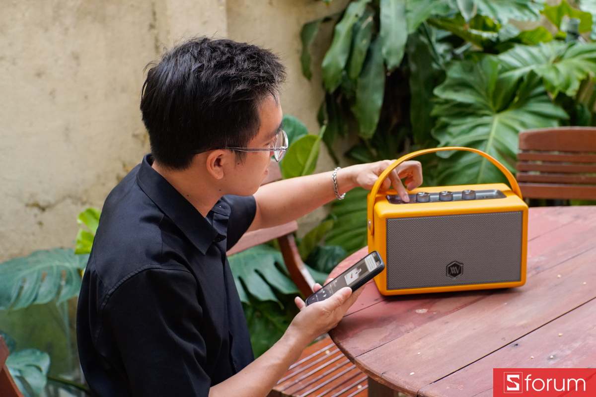 Thử nghiệm tính năng kết nối của loa Alpha Works AW-W89