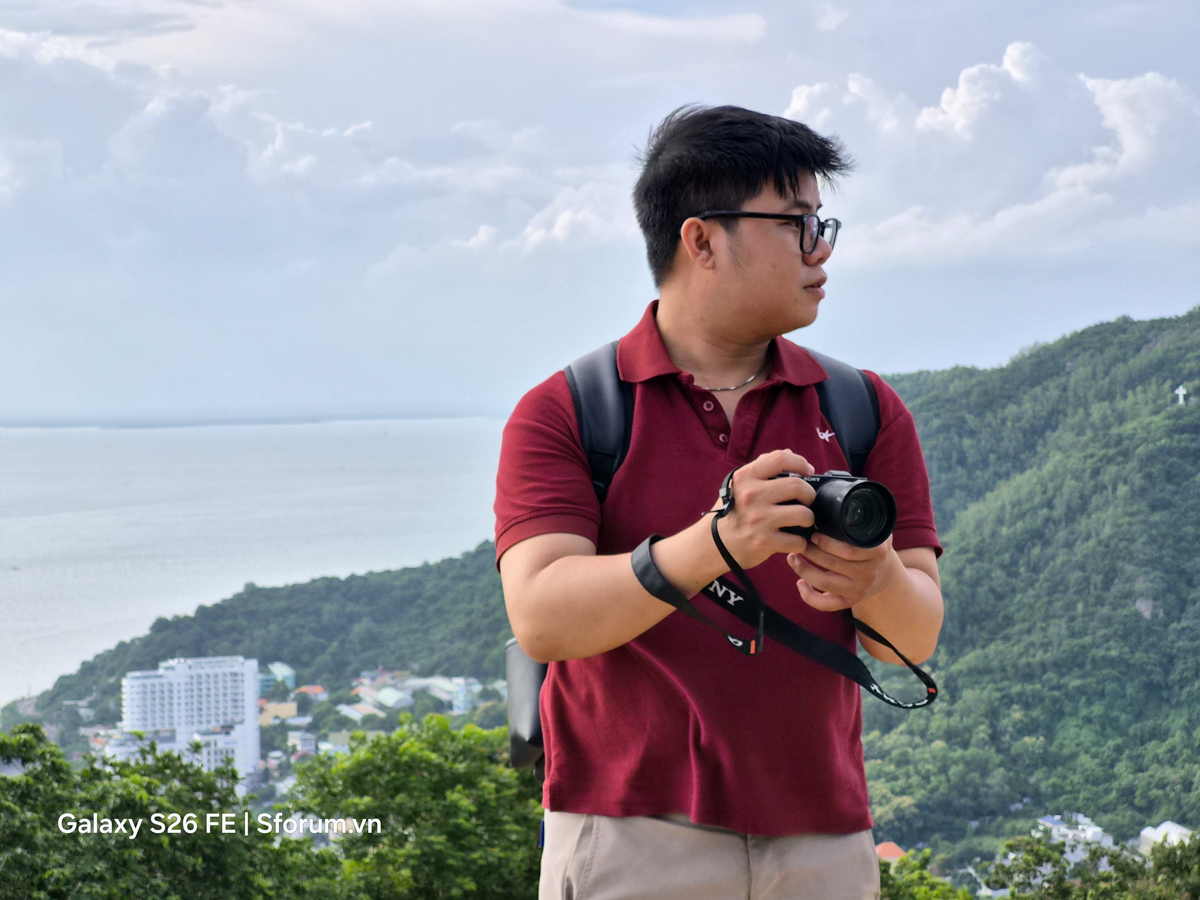 Ảnh chụp chân dung, camera selfie và video trên Samsung Galaxy S26 FE