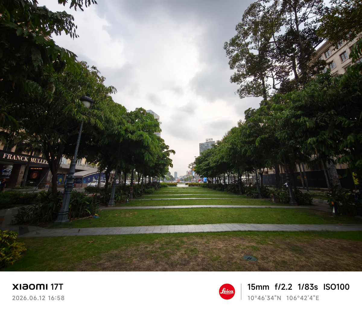 Đánh giá camera Xiaomi 17T trong điều kiện đủ sáng