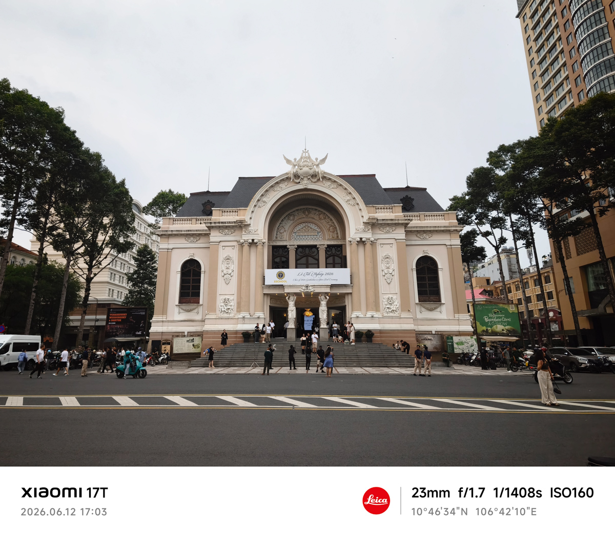 Đánh giá camera Xiaomi 17T trong điều kiện đủ sáng