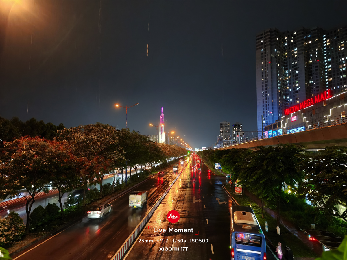 Đánh giá camera Xiaomi 17T trong điều kiện thiếu sáng