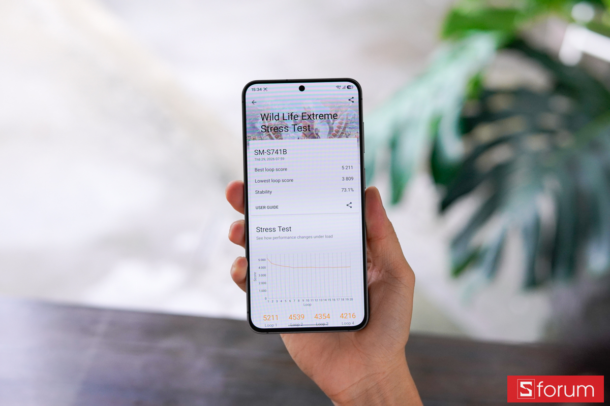 Đánh giá hiệu năng Samsung Galaxy S26 FE qua phần mềm benchmark