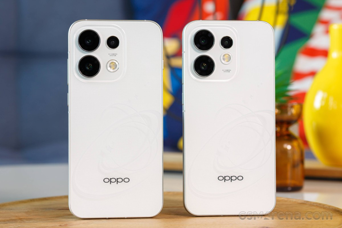 So sánh cụm camera sau giữa hai màu Oppo Reno16 Pro 