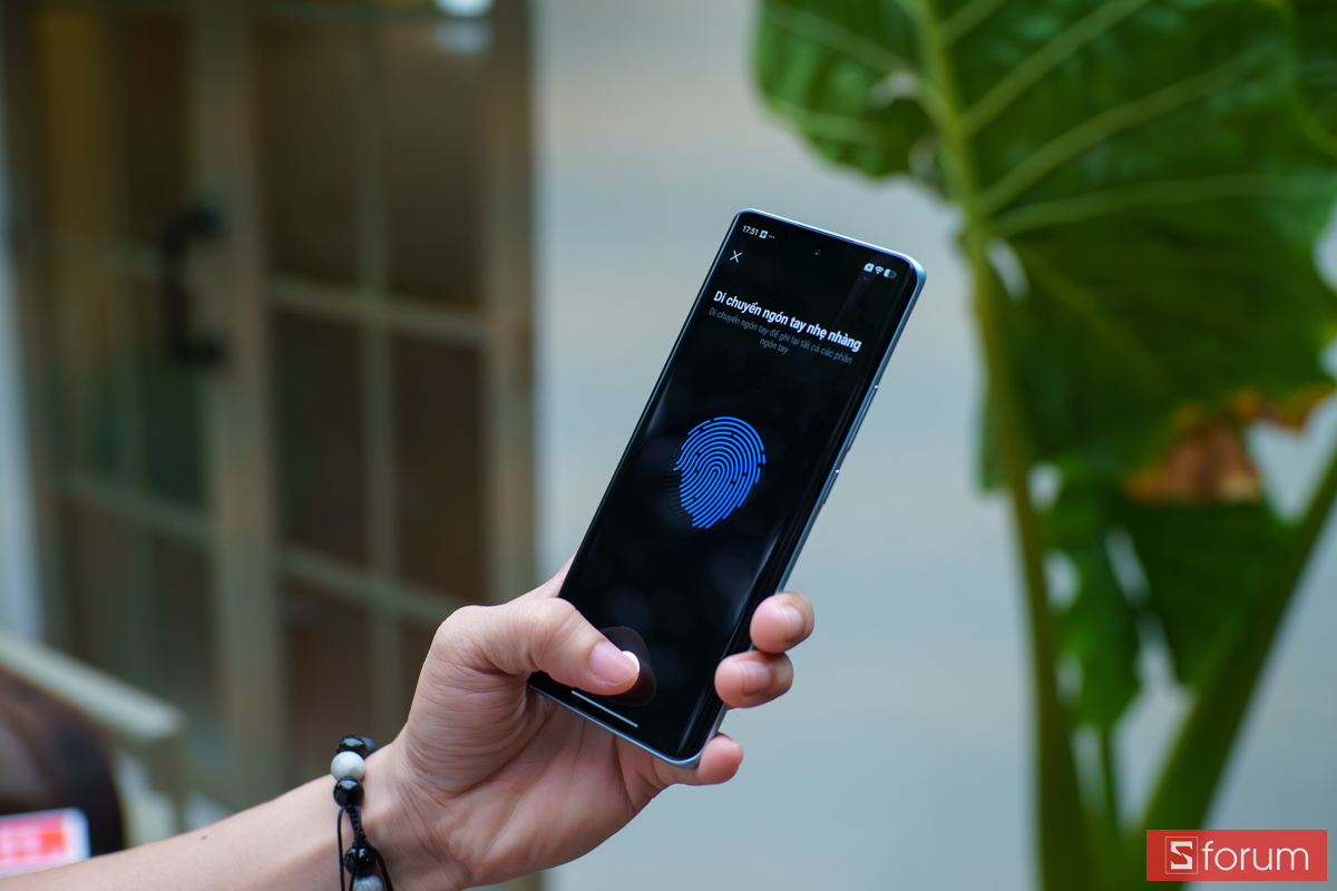 Cảm biến vân tay dưới màn hình của Xiaomi Redmi Note 15 5G