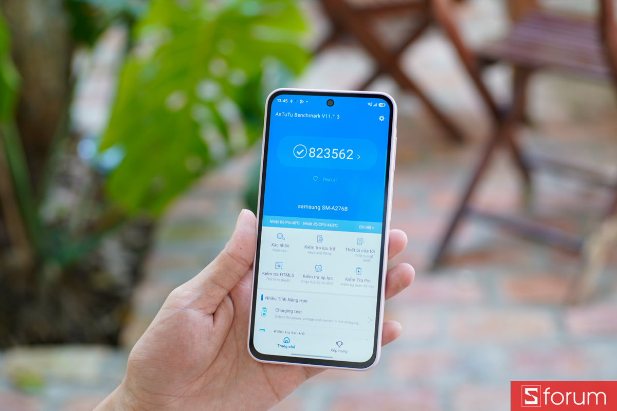Điểm Antutu 823.562 của Samsung Galaxy A27 5G