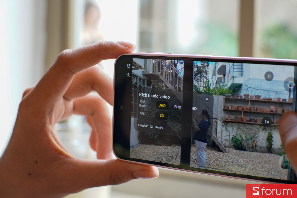 Khả năng quay video 4K trên Samsung Galaxy A27 5G
