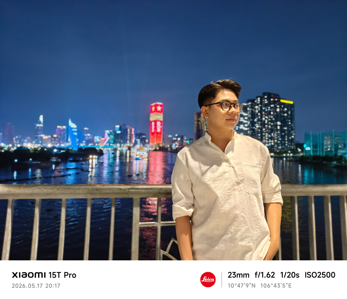 Ảnh chân dung xóa phông tiêu cự 23mm Leica chụp bằng Xiaomi 15T Pro