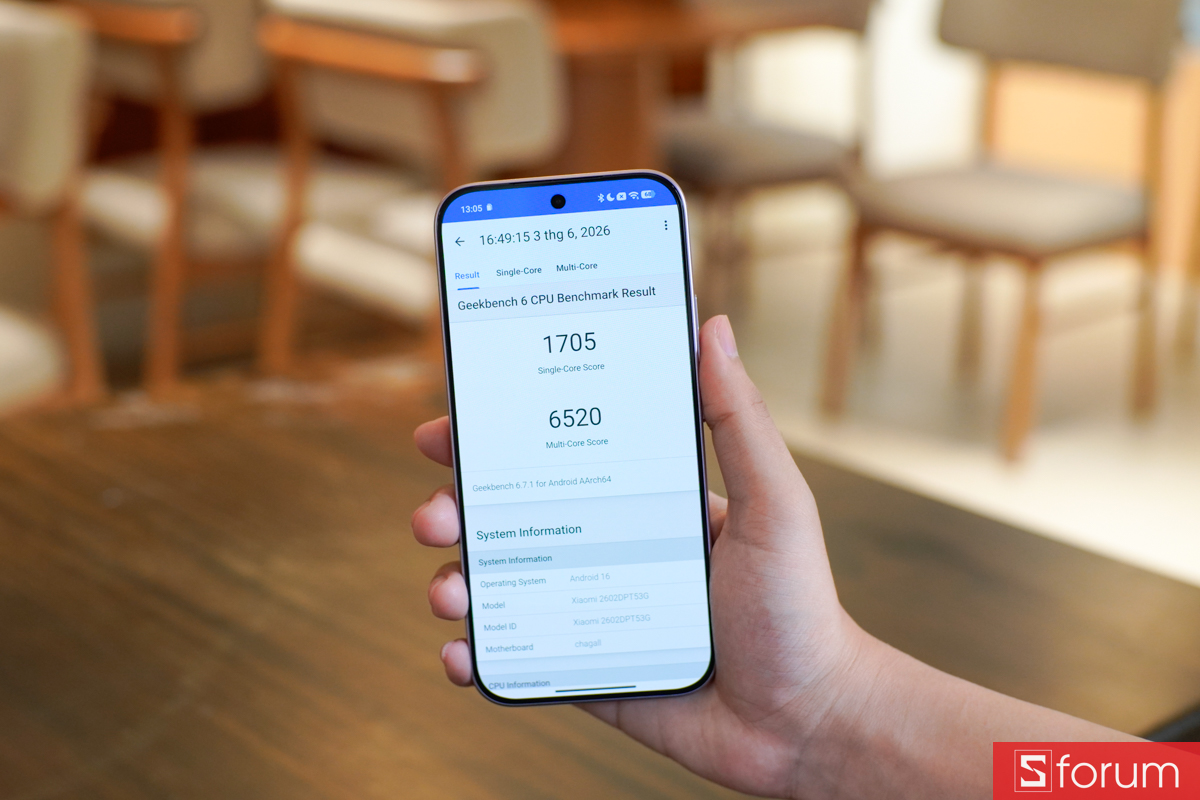 Đánh giá hiệu năng Xiaomi 17T