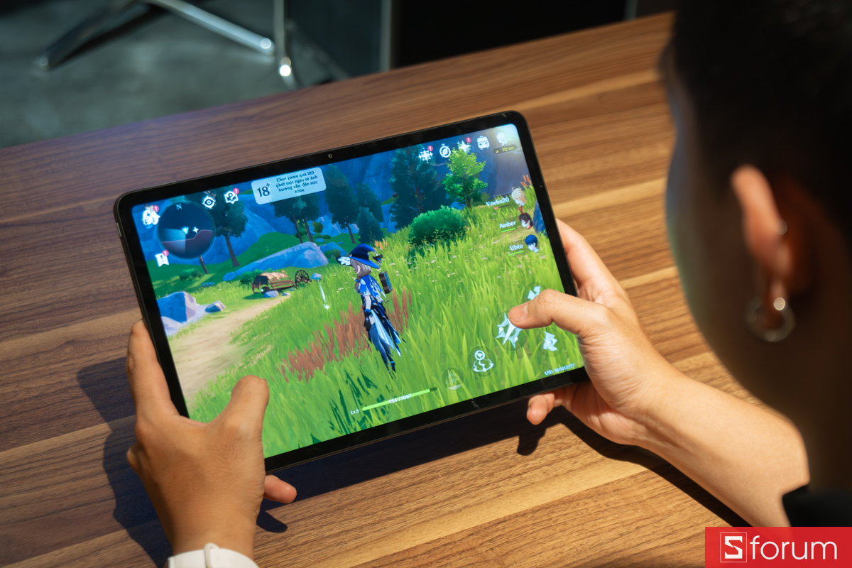 Trải nghiệm chơi tựa game nặng Genshin Impact thực tế trên Xiaomi POCO Pad M1.