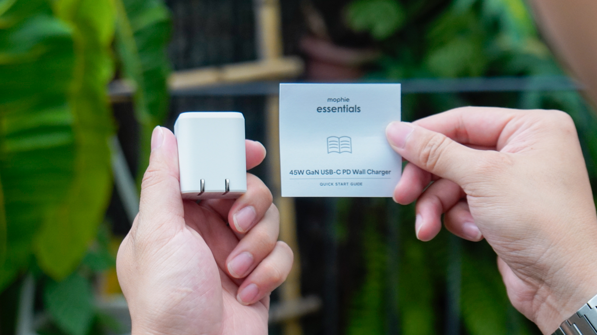 Tìm củ sạc nhỏ gọn cho iPhone, công suất cao, thương hiệu uy tín? Đây là Mophie Essentials 45W với giá chỉ 550K