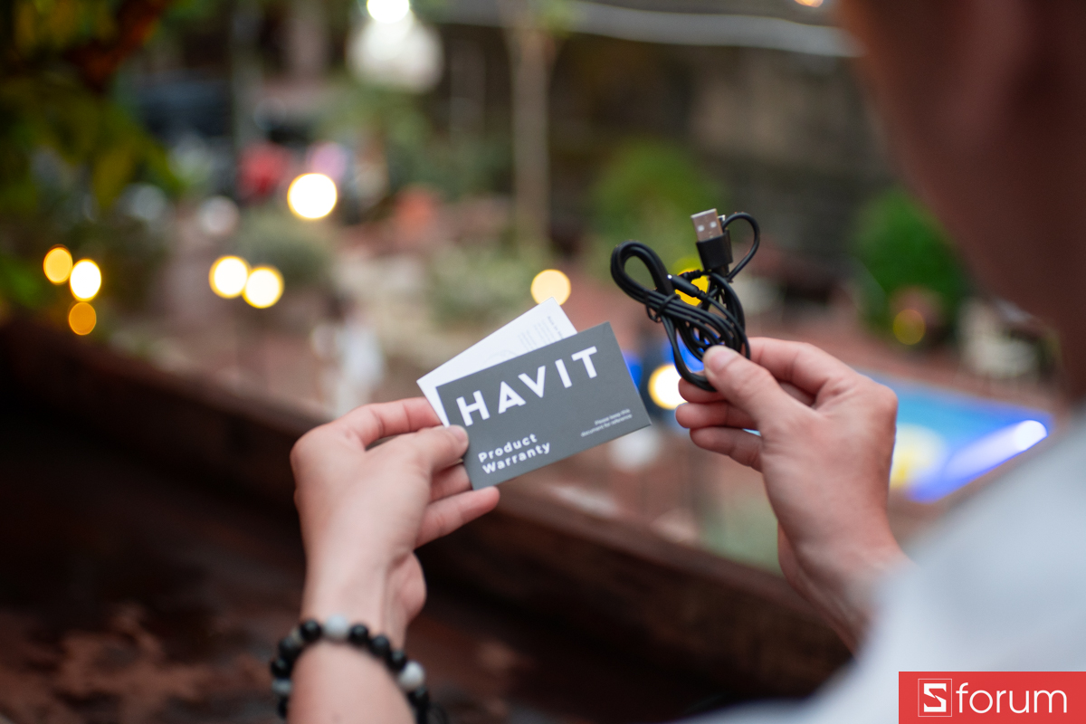 Phụ kiện đi kèm của tai nghe Havit H603BT Pro