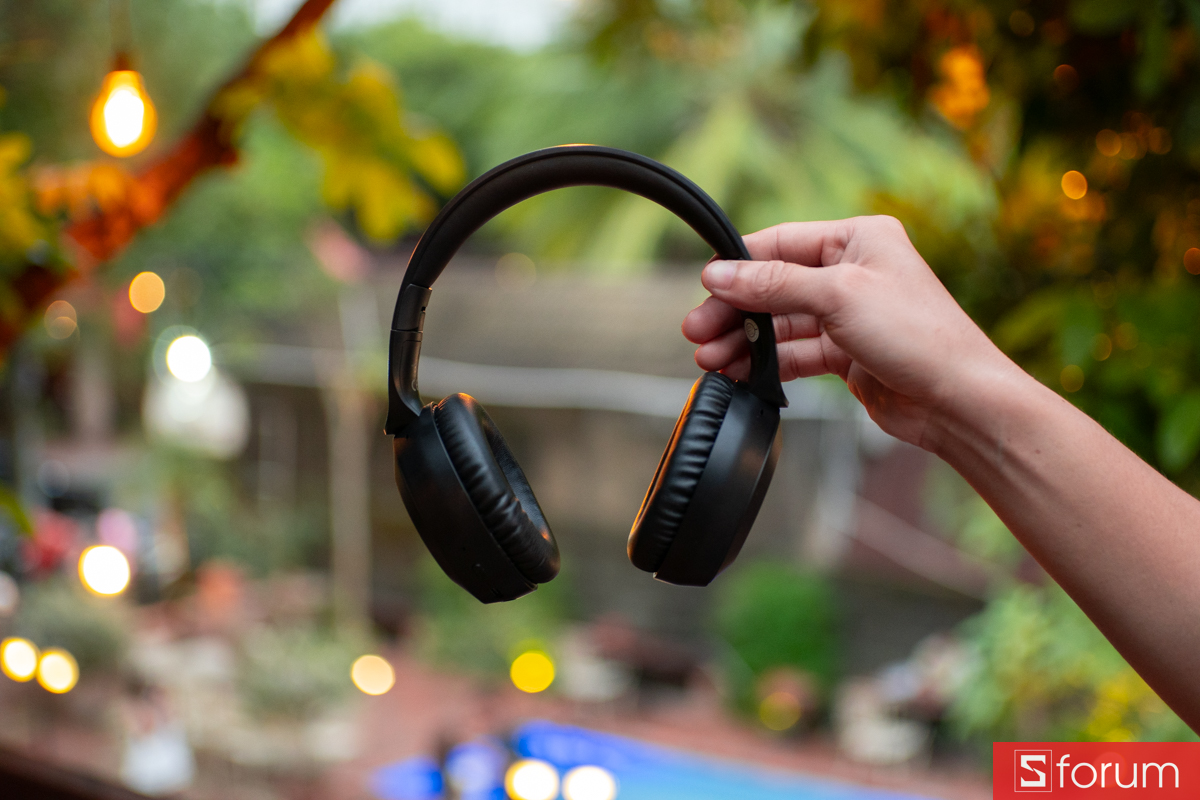 Trên tay tai nghe không dây Havit H603BT Pro màu đen