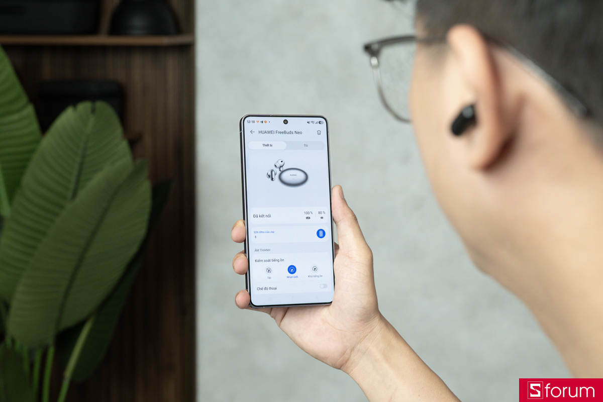 Ứng dụng HUAWEI Audio Connect trên Huawei FreeBuds Neo