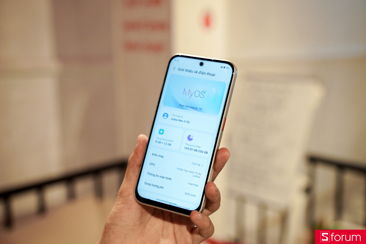  Thông số cấu hình hệ thống Nubia Neo Q5 5G