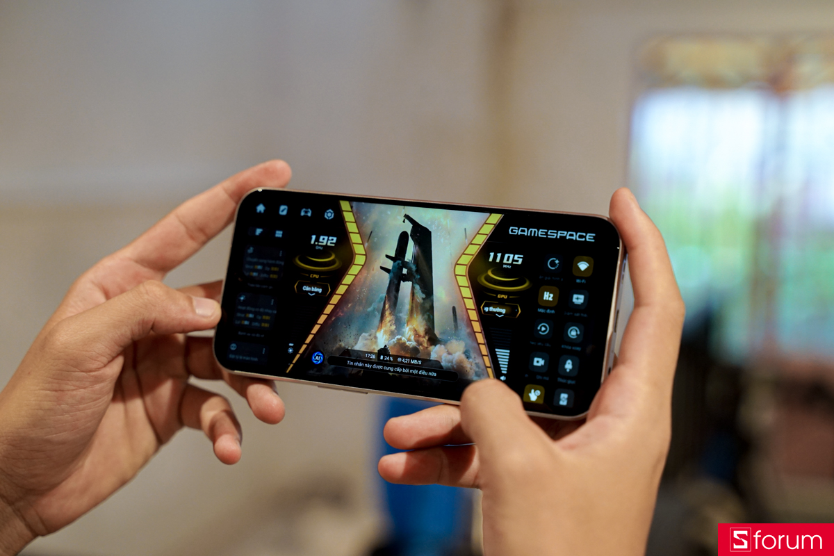 Giao diện quản lý Game Space trên Nubia Neo Q5 5G