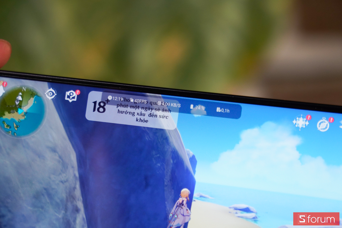 Trải nghiệm tựa game Genshin Impact trên Nubia Neo 5 Max