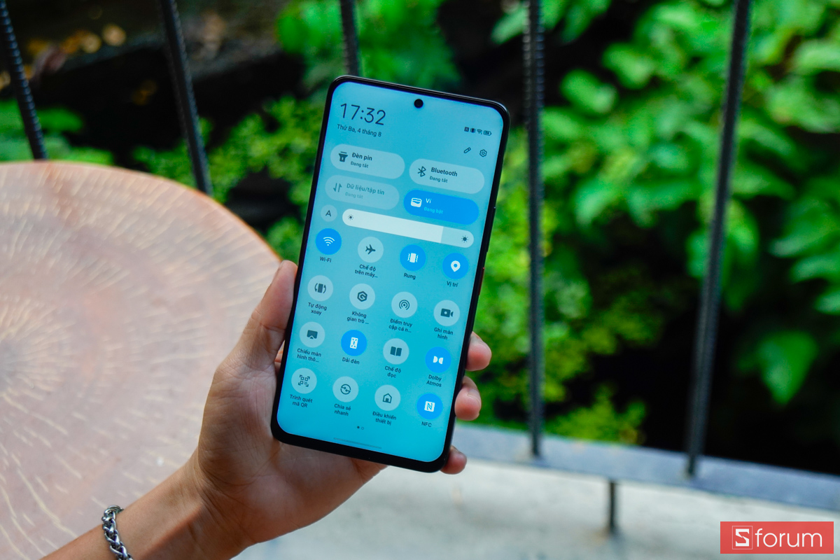 Nubia Neo 5 Max 5G giao diện trung tâm điều khiển