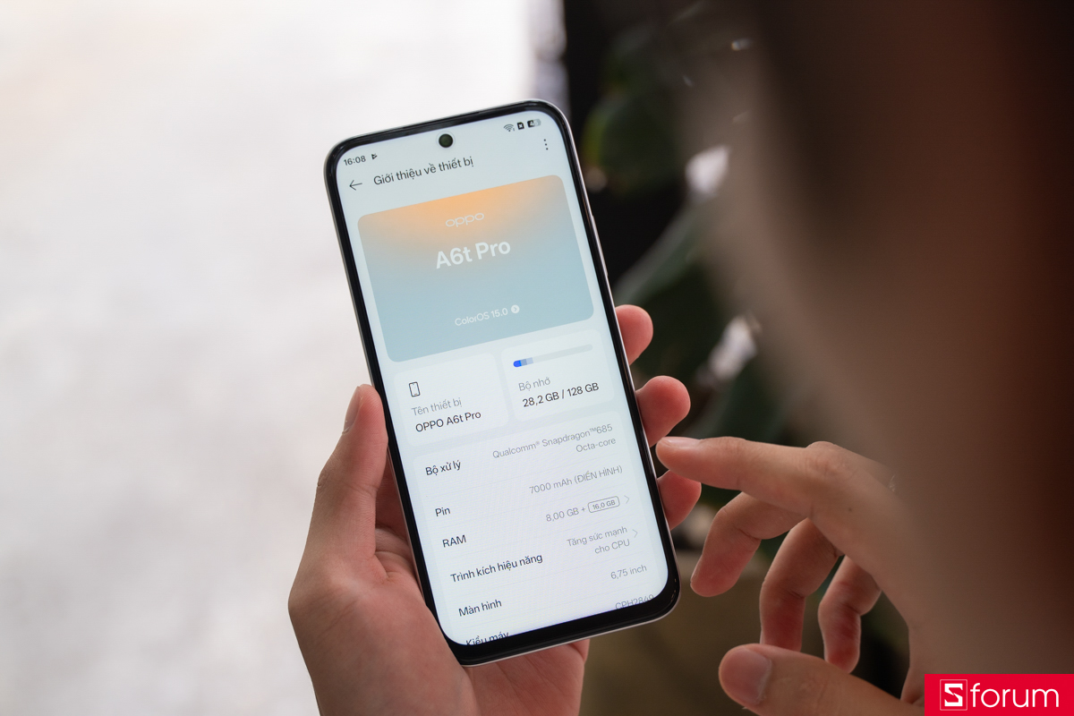 Trên tay OPPO A6t Pro cấu hình chip Snapdragon