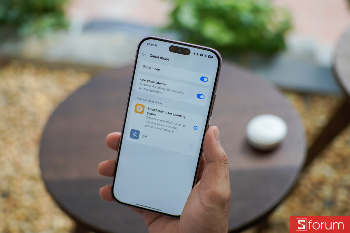 Game Mode trên tai nghe OPPO Enco Air6s
