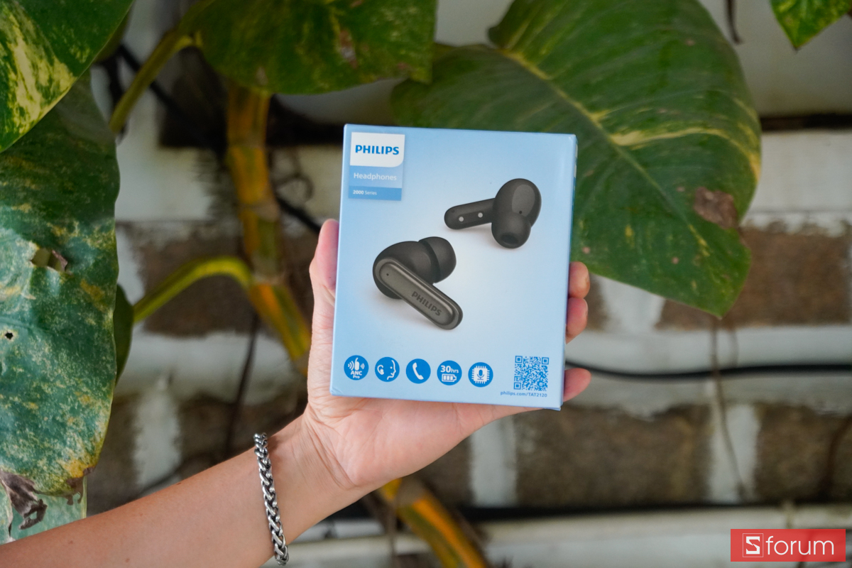 Tai nghe Philips TAT2120 vỏ hộp sản phẩm