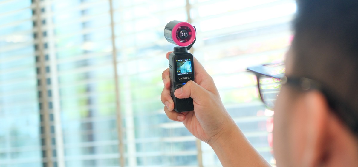 DJI Pocket cũng phải chào thua với chiếc quạt này: Vừa là quạt, vừa là camera, giá chỉ hơn 500K!