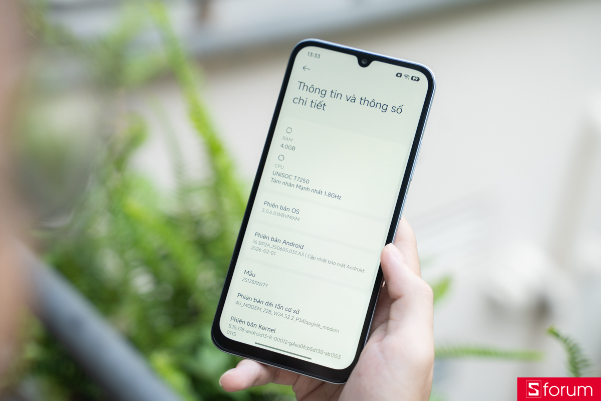 Bảng thông số cấu hình chi tiết của Xiaomi Redmi A7 Pro