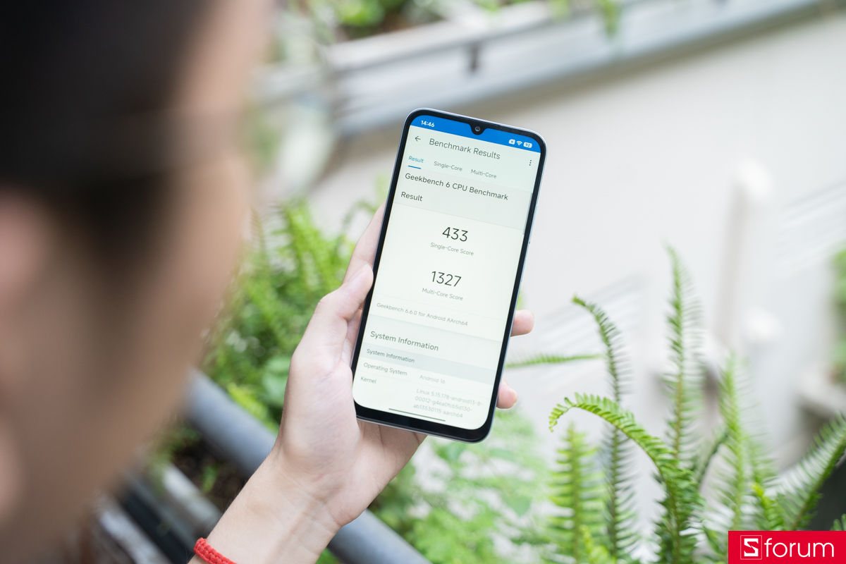 Điểm Geekbench đơn nhân và đa nhân của Xiaomi Redmi A7 Pro