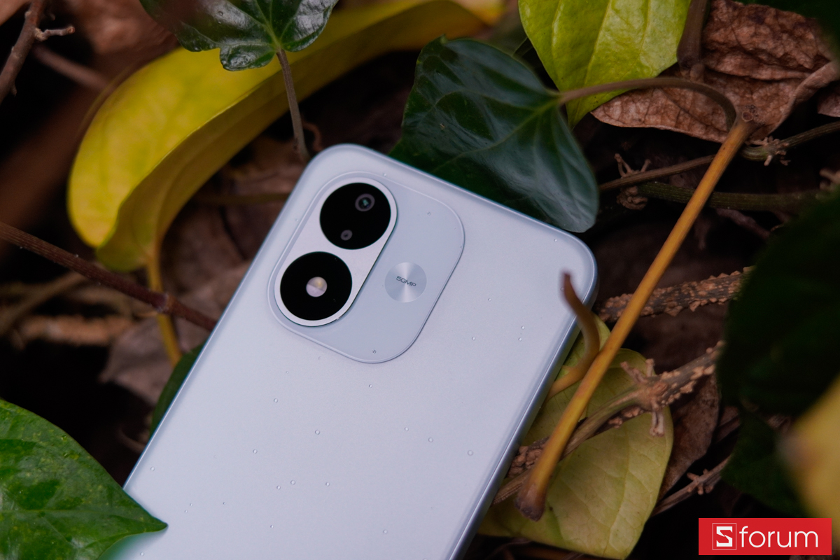 Cận cảnh cụm camera sau trên Xiaomi Redmi Note 17 5G