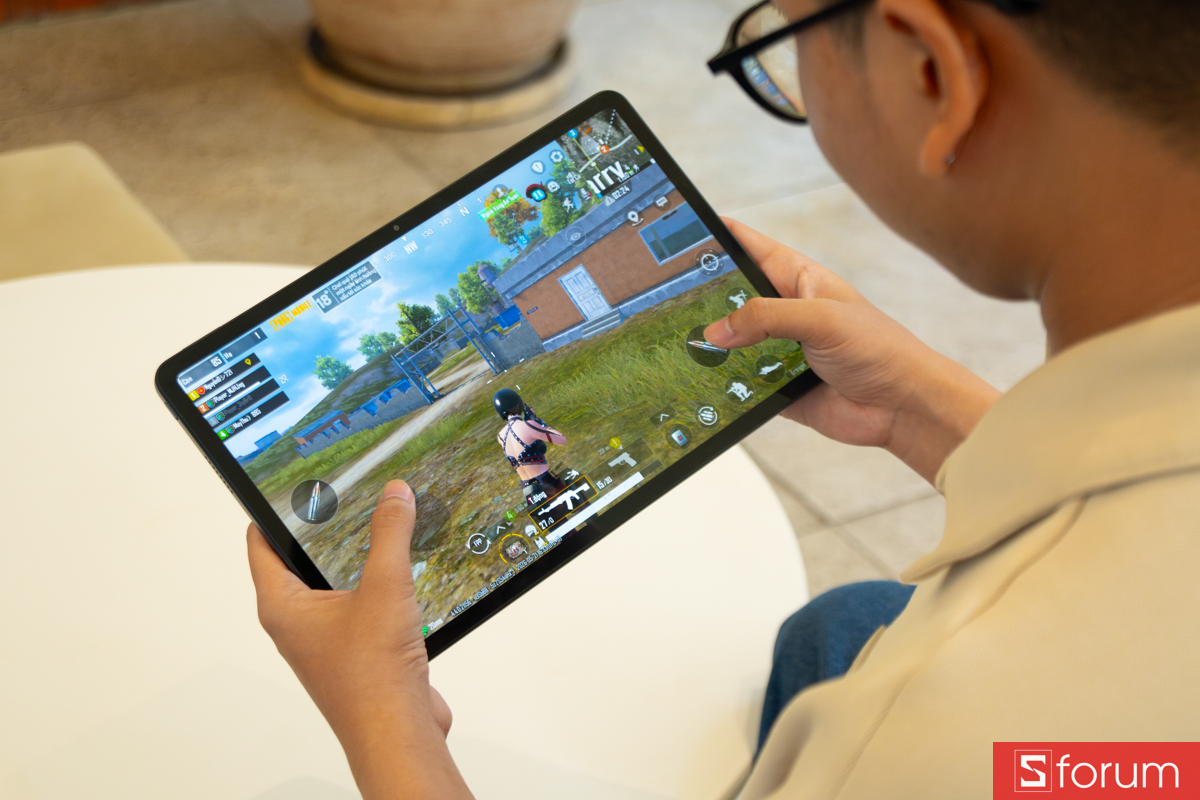 Trải nghiệm chơi game PUBG Mobile mượt mà trên tablet POCO Pad M1