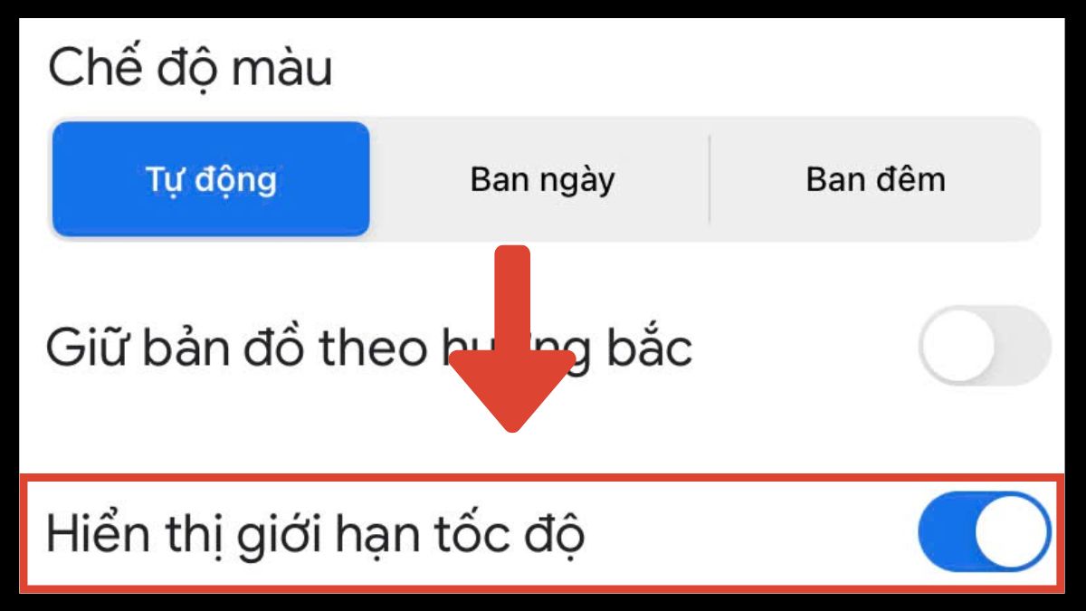 sử dụng tính năng cảnh báo tốc độ trên iOS
