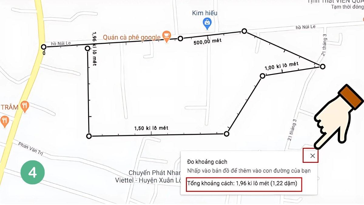 hướng dẫn đo khoảng cách trên Google Map trên máy tính