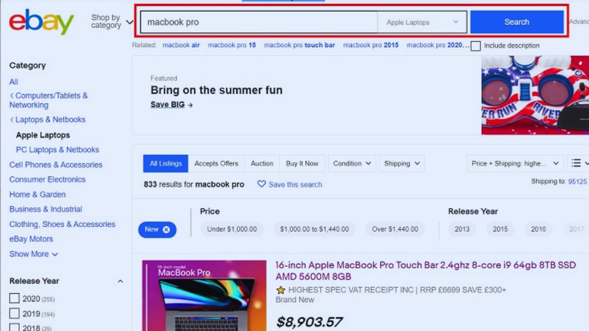 cách bán hàng trên eBay