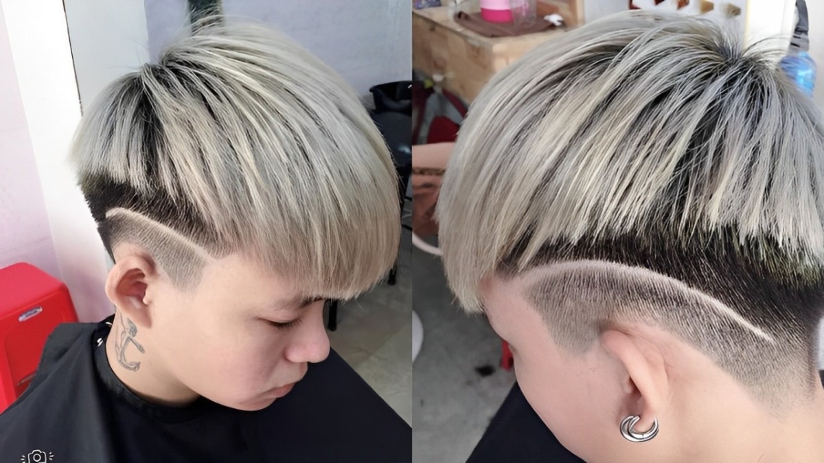 Gạch tóc nam tóc duỗi thẳng