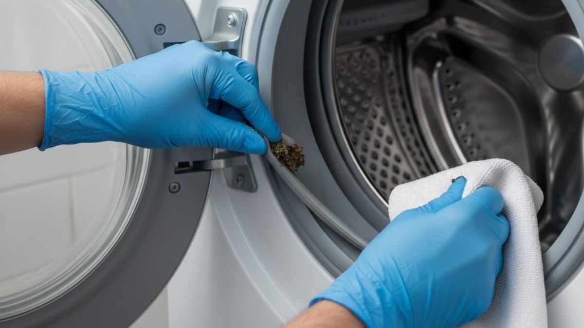 Lỗi e13 máy giặt electrolux do gioăng cao su bị rách