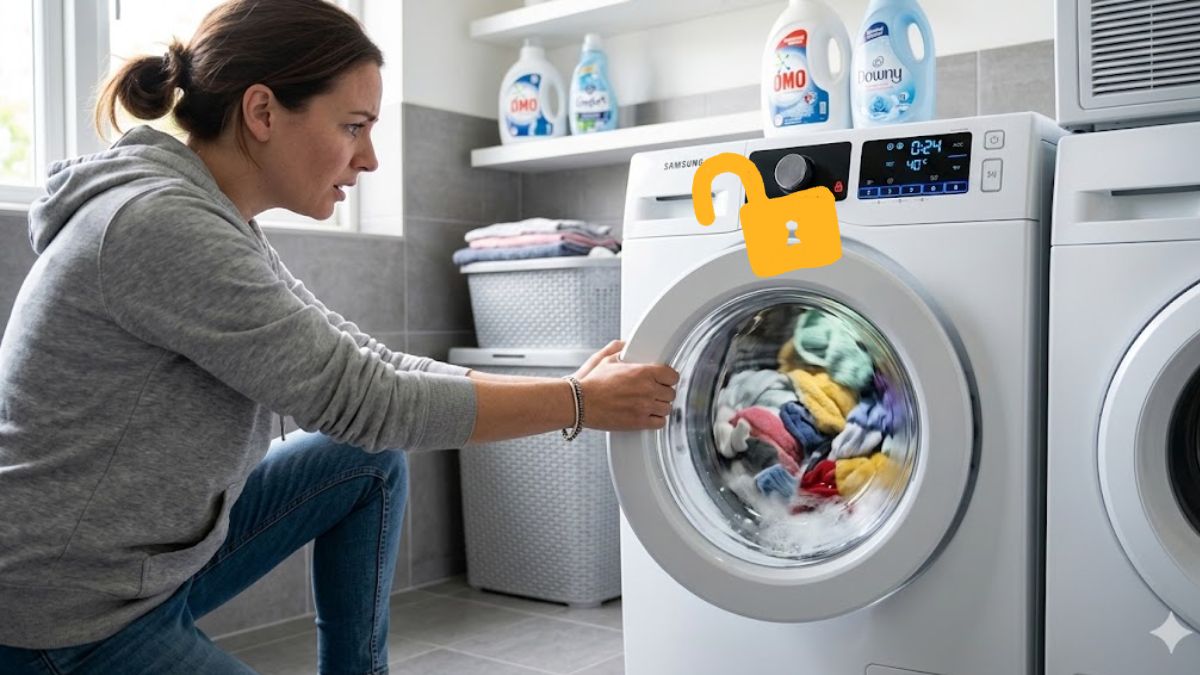 Hướng dẫn mở khóa máy giặt Electrolux dễ thực hiện tại nhà