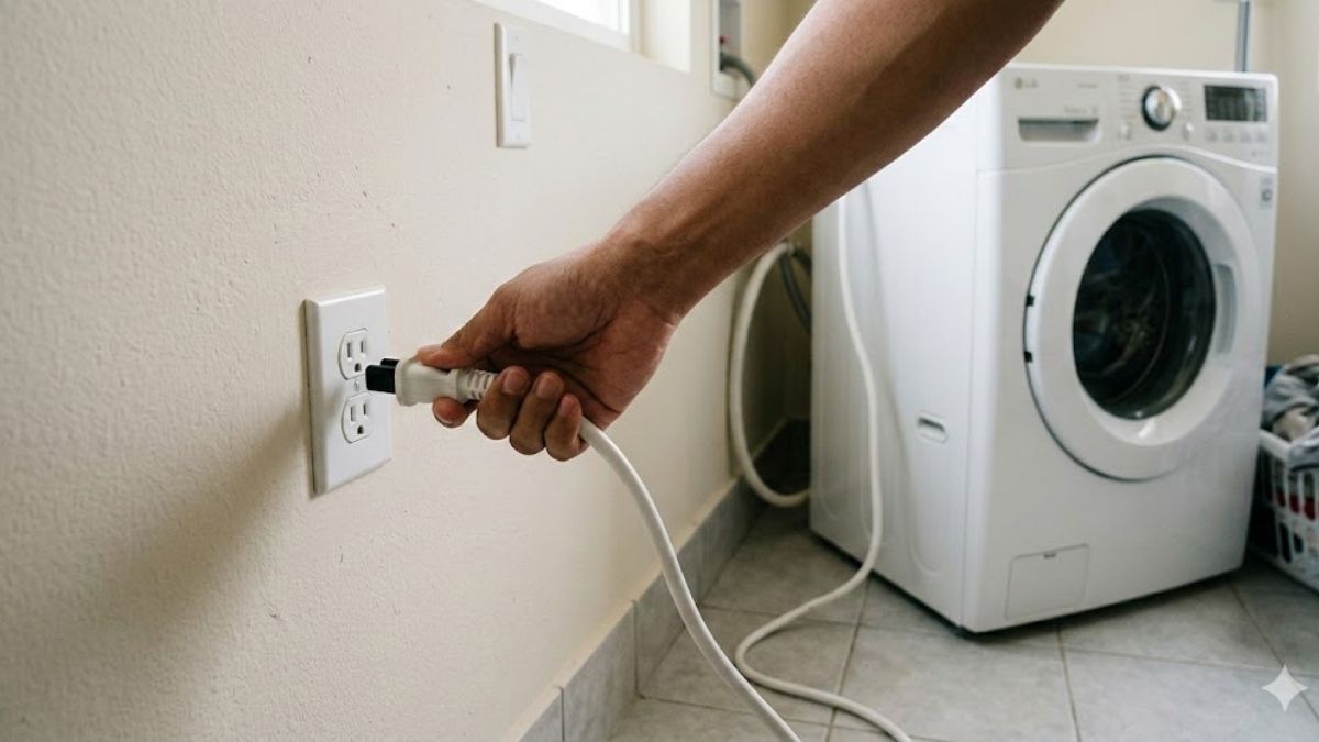 Khởi động lại sau khi mở khóa trẻ em máy giặt electrolux