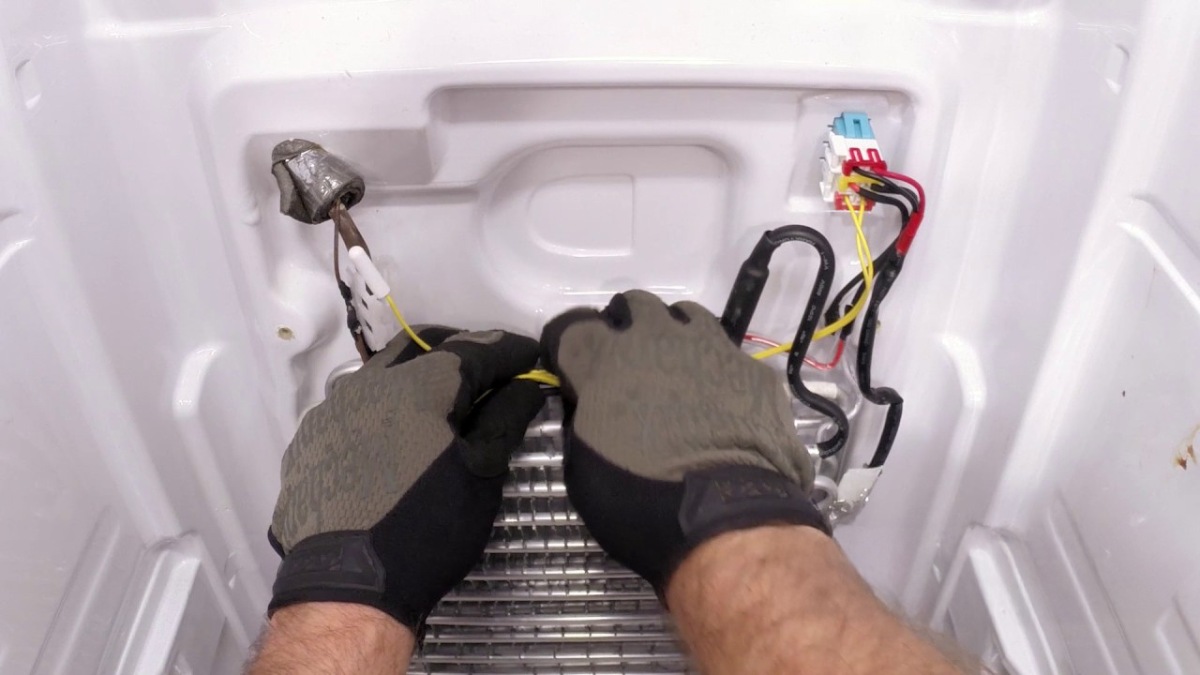 Tháo Sensor tủ lạnh Samsung kiểm tra