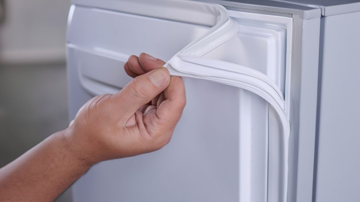 tủ lạnh bị chảy nước ngăn mát do gioăng cao su hỏng