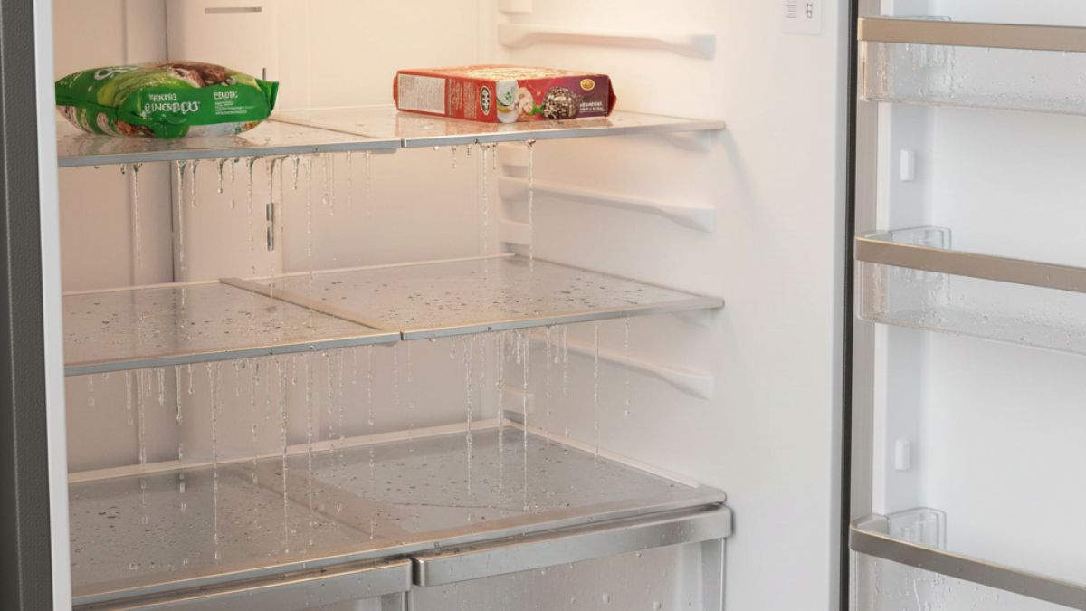 tủ lạnh bị chảy nước ngăn mát do hệ thống làm lạnh có vấn đề