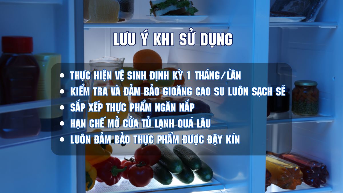 Mẹo sử dụng để tránh tủ lạnh bị chảy nước ngăn mát