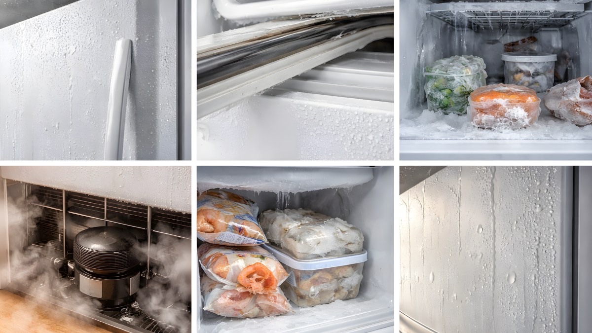 Cách nhận biết Tủ lạnh bị đổ mồ hôi ngăn đá