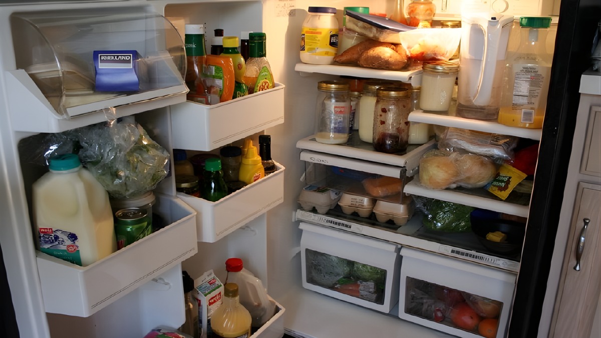 Tủ lạnh bị đổ mồ hôi ngăn đá do tủ lạnh nhiều đồ ăn