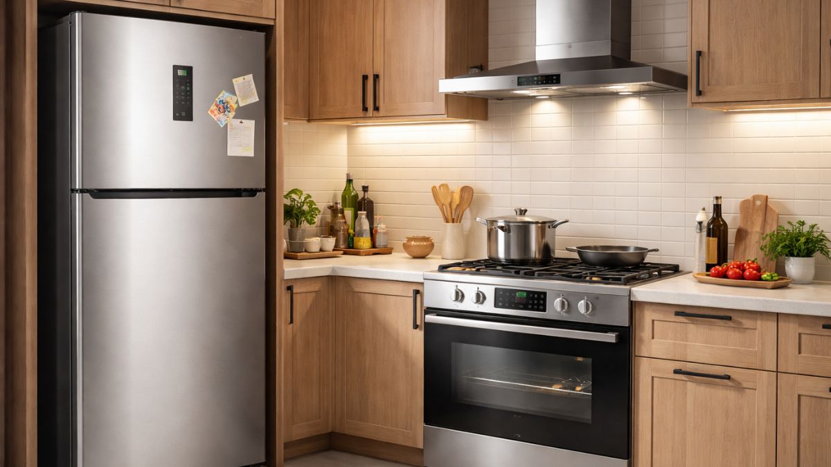 tủ lạnh để gần bếp ga có sao không thì nên dùng hộp để tủ lạnh