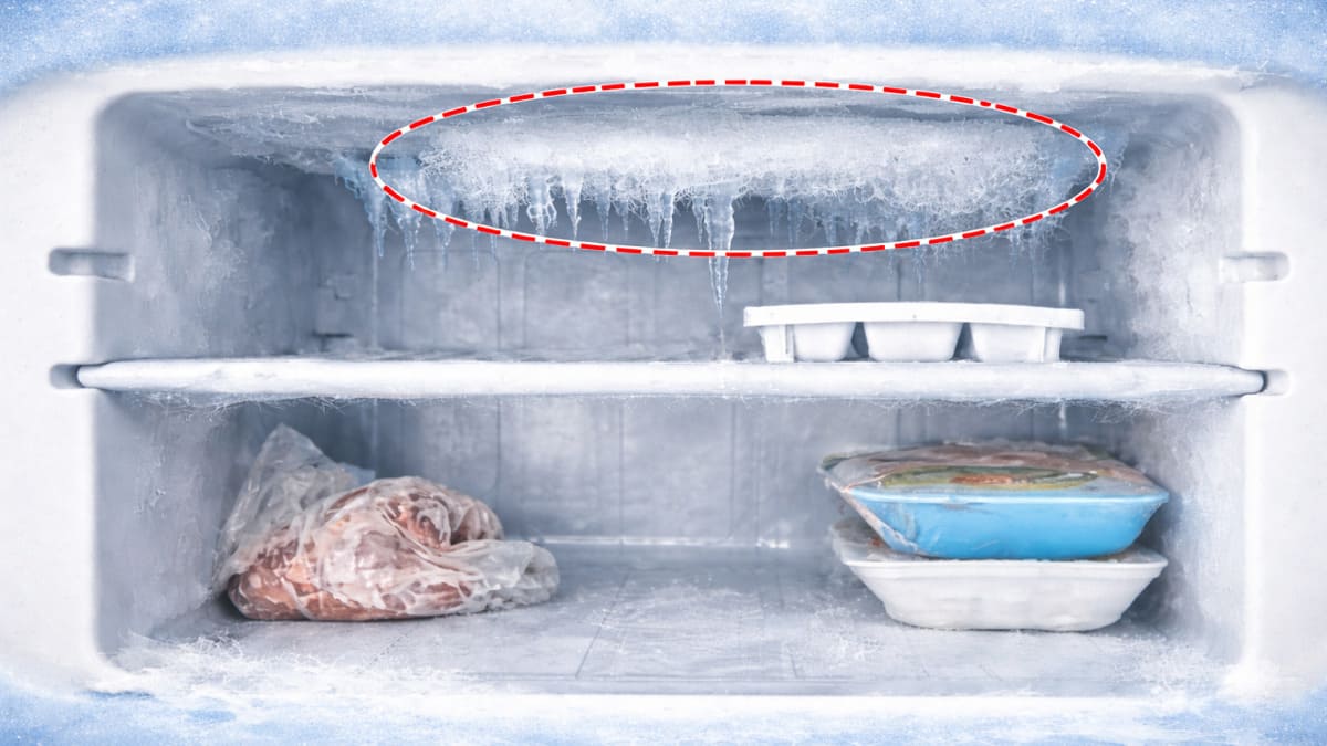 Nguyên lý hoạt động khiến tủ lạnh Sharp bị đóng tuyết