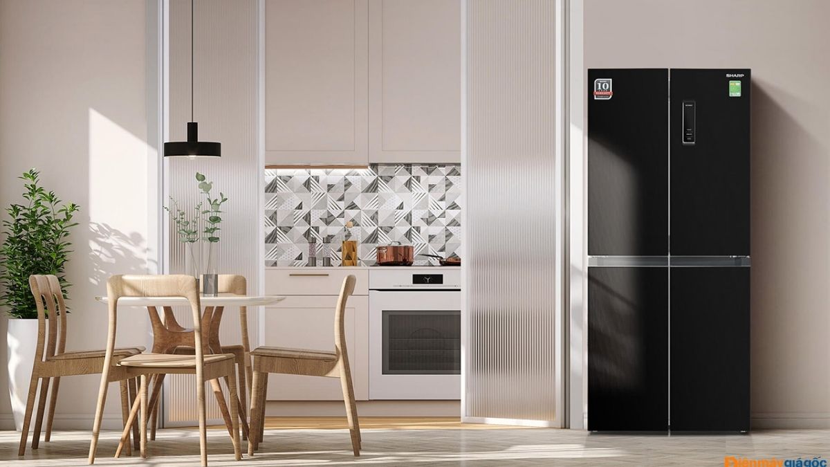 tủ lạnh sharp của nước nào được thiết kế hiện đại
