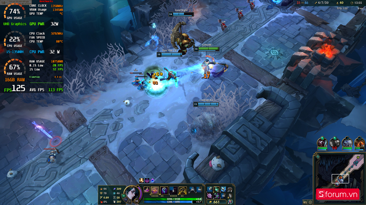 Liên minh huyền thoại trên ASUS ExpertBook P1 Liên minh huyền thoại trên ASUS ExpertBook P1