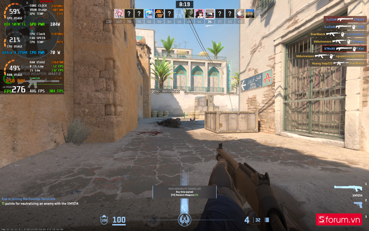 CSGO 2 trên ASUS ROG Strix G815