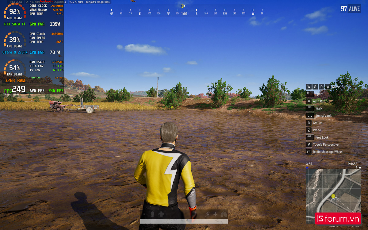 PUBG trên ASUS ROG Strix G815